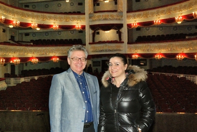 Чечилия Бартоли посетила Казанский театр оперы и балета